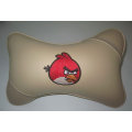 PU Car Neck Pillow with Embroidery Picture or Logo